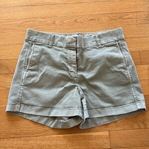 J. Crew Chino Green Shorts
